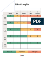 Risk Matrix Template