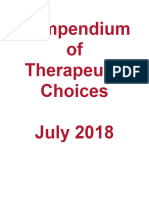 Compendium of Therapeutic Choices