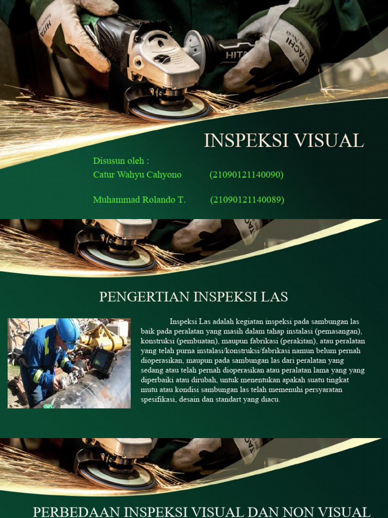 Inspeksi Visual-Kelompok 7 | PDF | Teknologi & Rekayasa