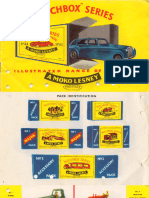 Catalogue MATHBOX (UK edition), 1958