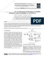 Transient Behaviour of A Microgrid and Its Impact On Stability During Pre and Post Islanding - A Novel Survey