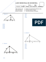 EXAMEN DE GEOMETRIA 2do - II - FILA B