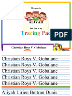 Tracing Pad Template-CHRISTIAN