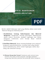 Material Bangunan Berkelanjutan