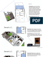 Denah Rumah 2 Lantai - Deva Nizar Fazari