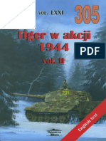 Wydawnictwo Militaria 305 Tiger W Akcji 1944 Vol - II