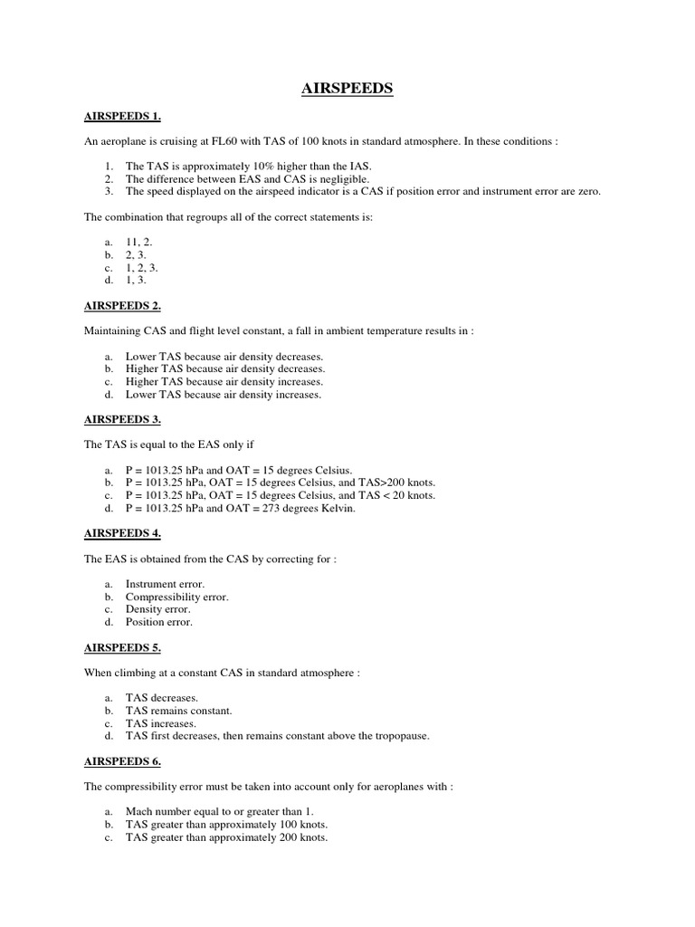 Instruments Keith Williams PDF Airspeed Velocity