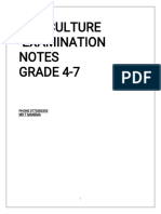 Agric Exam Notes GR 4 - 7