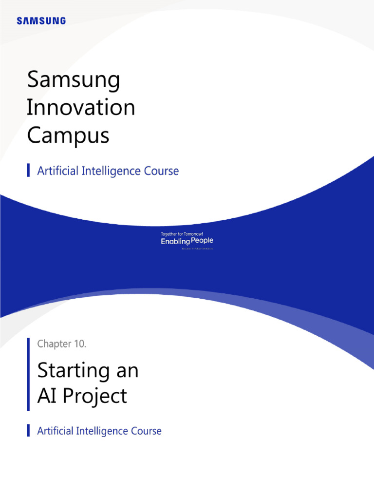 Chapter 10. Starting an AI Project_v1.1 | PDF