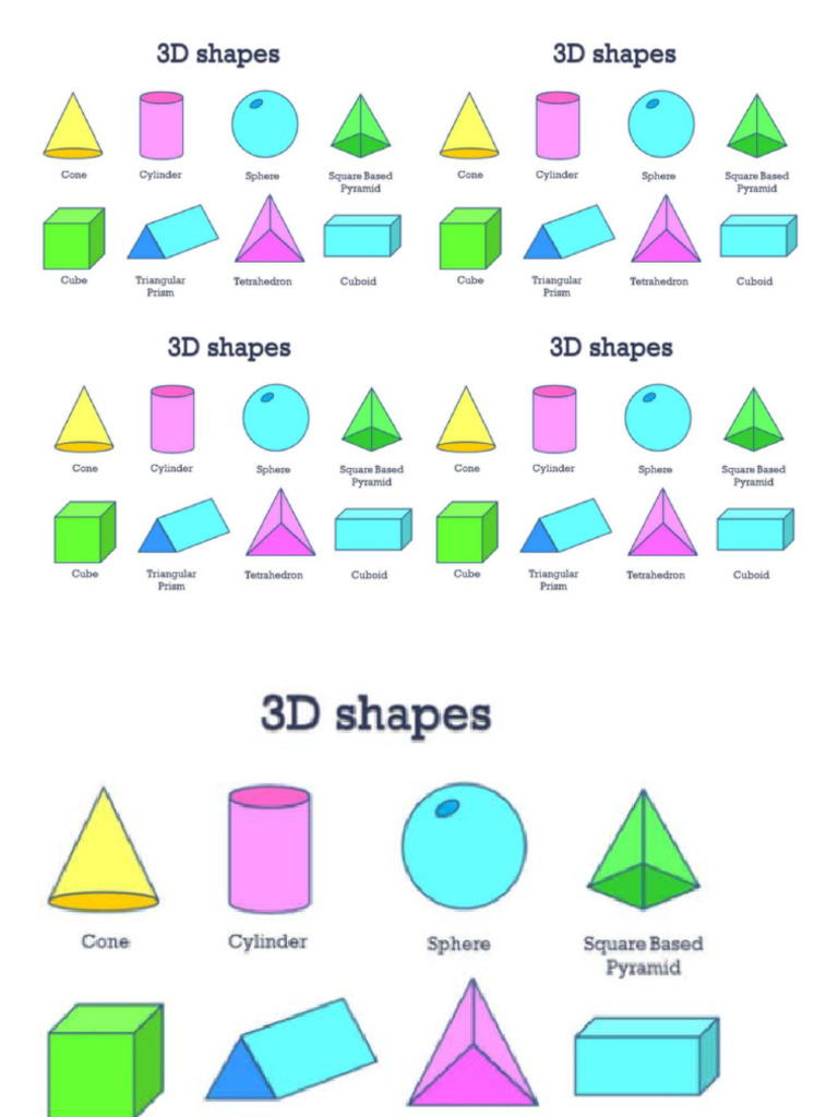 3D Shapes Grade 2 | PDF