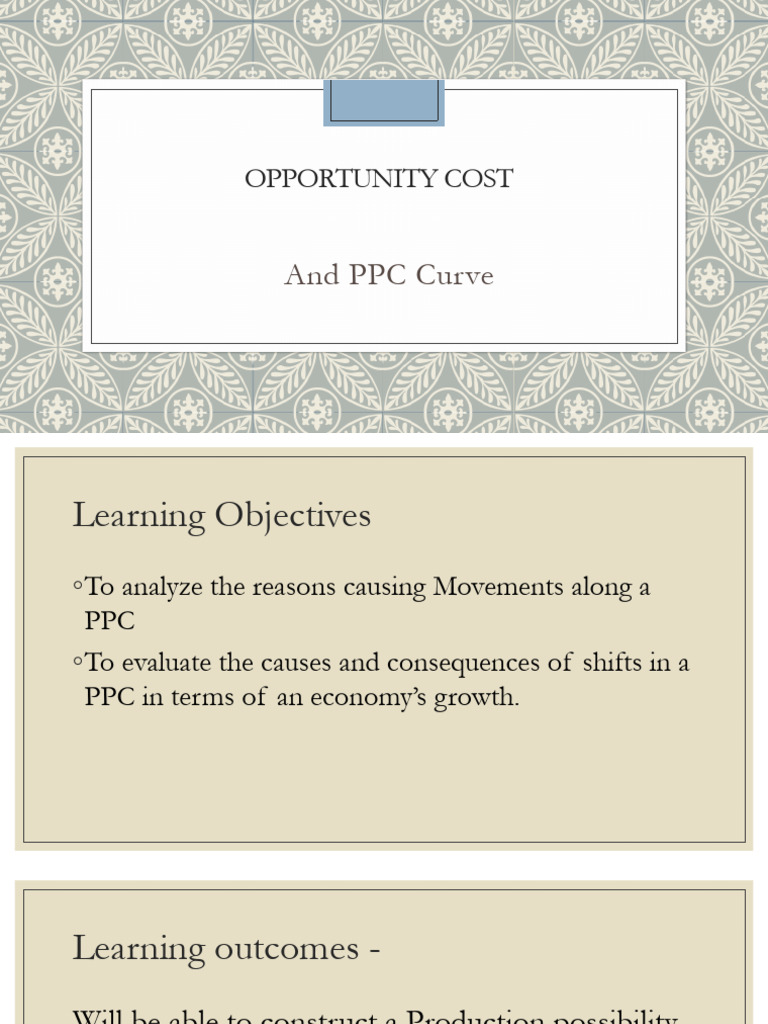 PPC - Shifts Movement | PDF | Economics | Business Economics