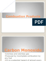 Combustion Products - Presentation