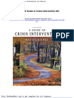 Test Bank For A Guide To Crisis Intervention 6th Edition