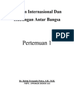 Pengertian Hukum Internasional Dan Hubungan Antar Bangsa 1