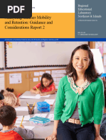 Analyzing Teacher Mobility and Retention Guidance and Considerations Report 2. REL 2021081