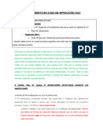 Procedimiento en Caso de Infraccion