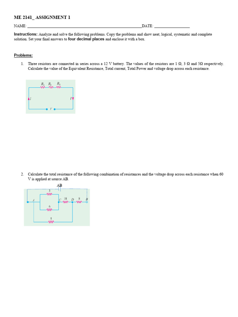 Me 2141 - Assignment 1 | PDF | Teaching Methods & Materials