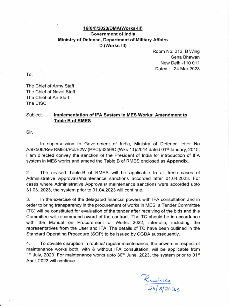 Amended table b rmes pdf