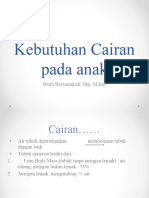 Kebutuhan Cairan Pada Anak