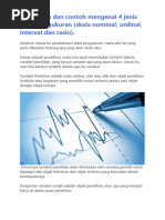 Perbandingan Skala Ordinal, Interval, dan Rasio | PDF