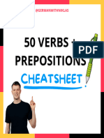 50 Verbs Prepositions Compressed