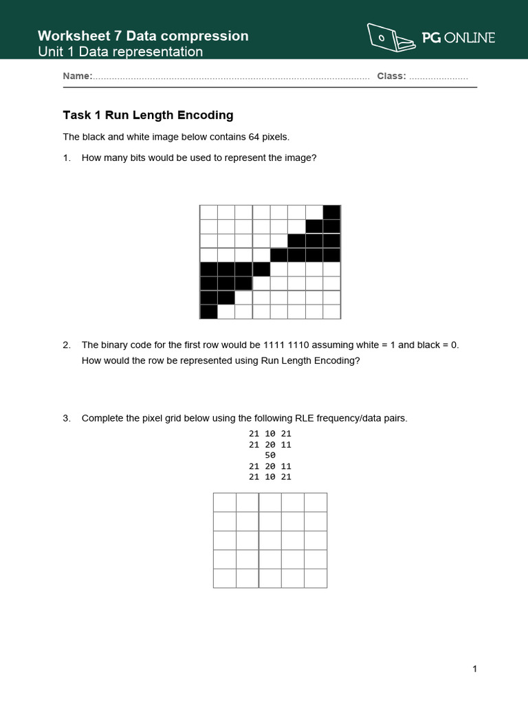 T7 Worksheet 7 | PDF