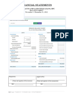 Financial Statements