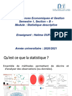 Stat - Desc - SE - S1 - 2021 - Chapitre1 Pr. Halima Oufdou