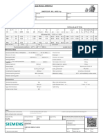 Data Sheet For Three-Phase Squirrel-Cage-Motors SIMOTICS: Motor Type: 1CD3094B Simotics XP - 90 L - Im B3 - 4P
