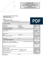 EASA Form 19 B (Magyar)