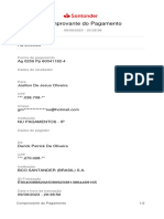 Comprovante Santander PDF