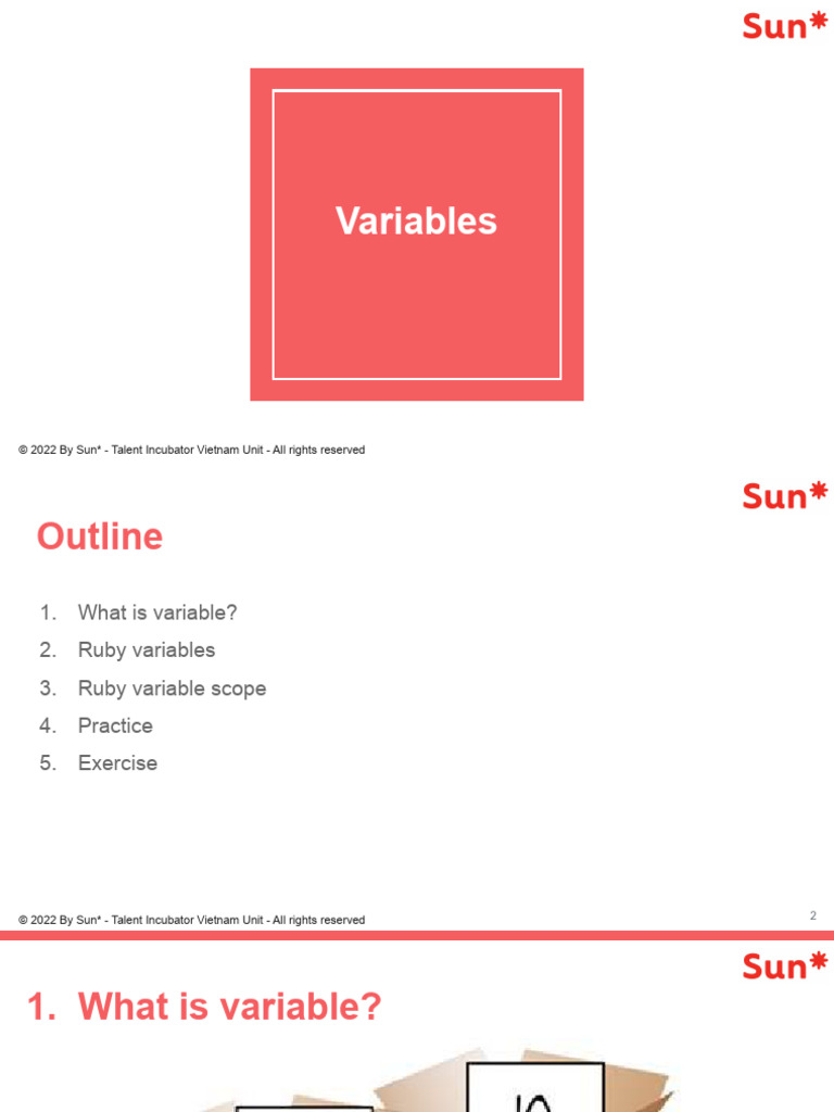 Ruby Variables PDF Scope Computer Science Ruby Programming Ruby variables pdf scope computer science ruby programming