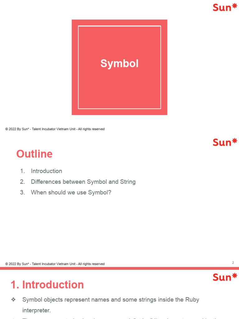 Ruby - Symbol | PDF