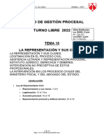 TEMA 18 LA REPRESENTACIÓN Y SUS CLASES - 2022 G-Libre 13-JULIO