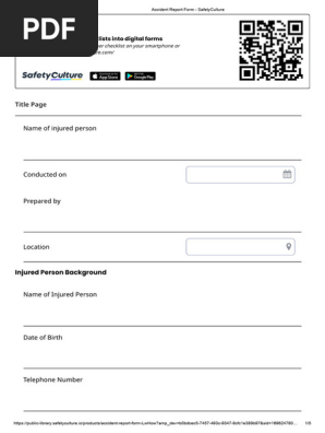 Accident Report Form