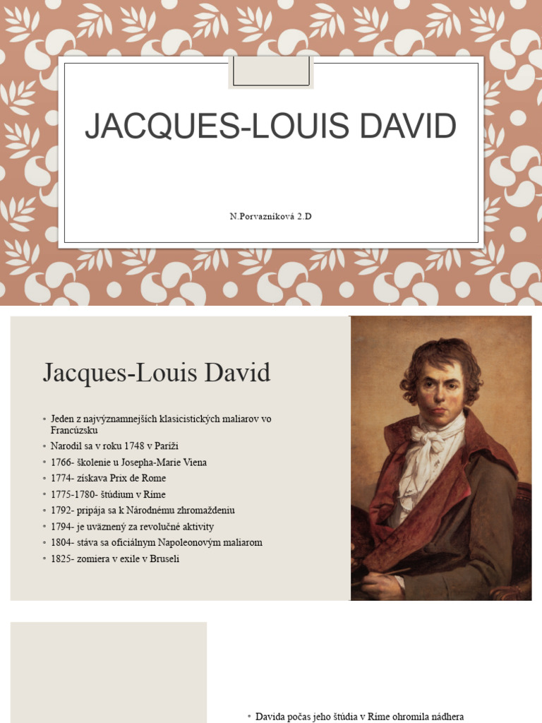 Jacques Louis David | PDF