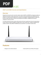 MX67 and MX68 Overview and Specifications