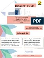 KELOMPOK 1_ANFAR A_SPEKTRO UV-Vis_PPT