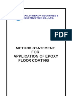 Epoxy Floor Coating Methodology