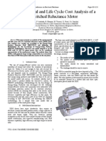 Environmental and Life Cycle Cost Analysis of A Switched Reluctance Motor