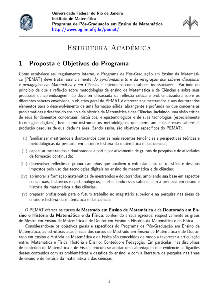 Pemat Estrutura | PDF