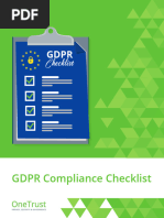 OneTrust GDPR ComplianceChecklist DIGITAL