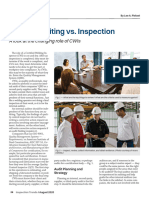 Auditoria de Calidad Vs Inspeccion