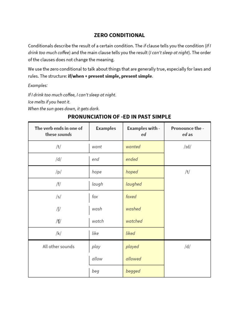 Zero Conditional | PDF