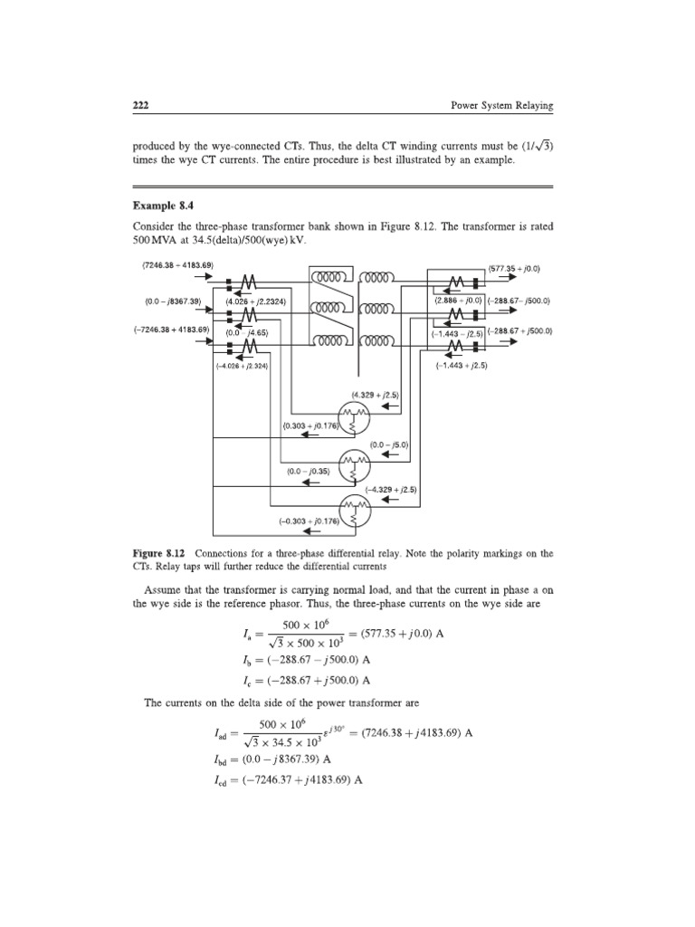 Transformer Protection Examples 1 | PDF
