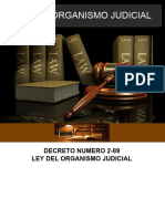 2) Importancia Ley Del Organismo Judicial