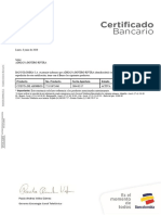 Certificado de Bancolombia
