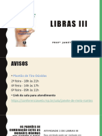 Libras III Aula 2