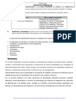 CEP FOR 05 01 - Proyecto - Curricular