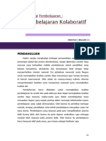 5 Teori Belajar Mengajar Strategi Kolaboratif